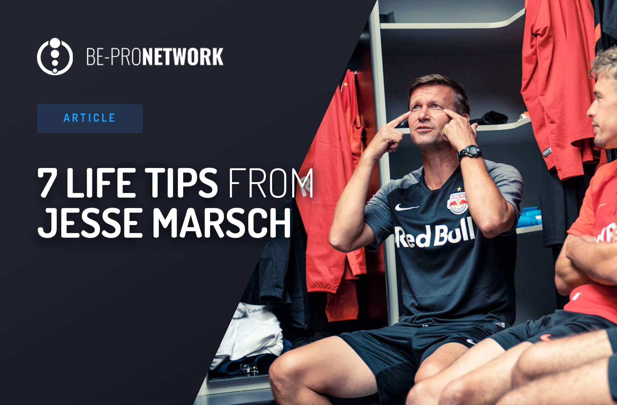 7 motivation tips from Jesse Marsch